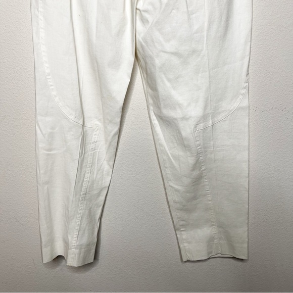 ALC Pleated Trouser Pants Linen Blend White Western Sz 2 - Picture 8 of 13